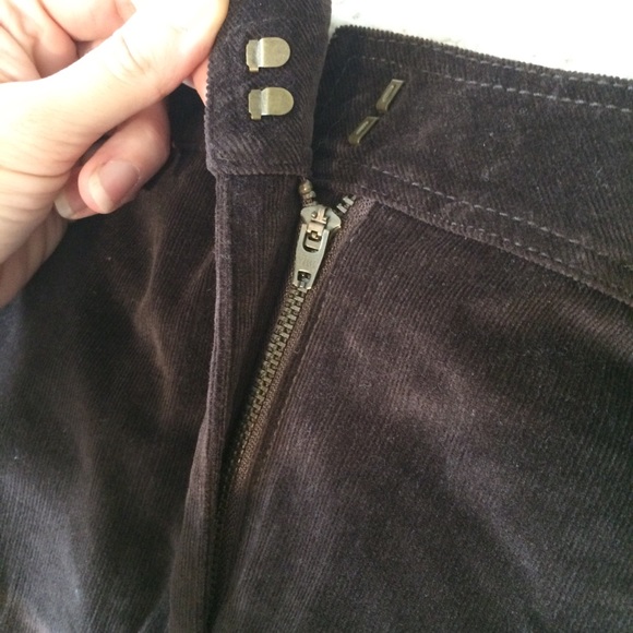 sale jcrew orange label brown cords sz6 nwot - Picture 6 of 7